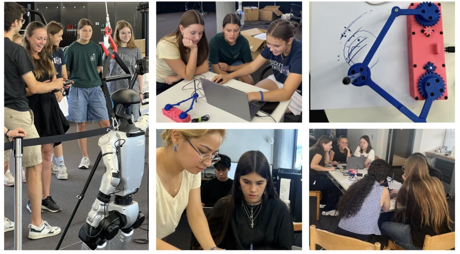 Impressions from TUM Entdeckerinnen Workshop