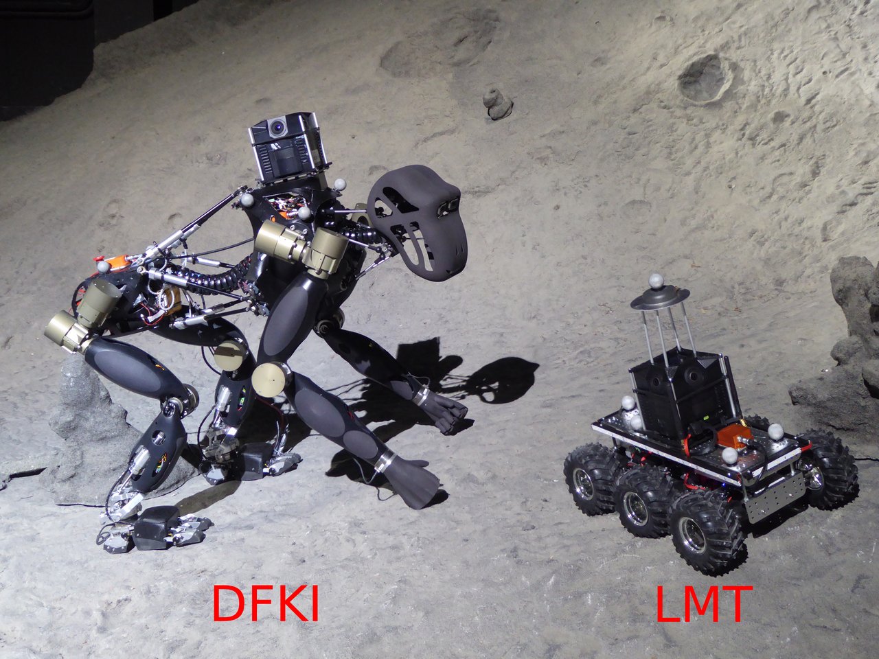 Charlie (DFKI) and our rover