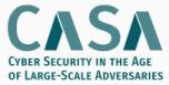 Cyber-Sicherheit im Zeitalter großskaliger Angreifer (CASA)